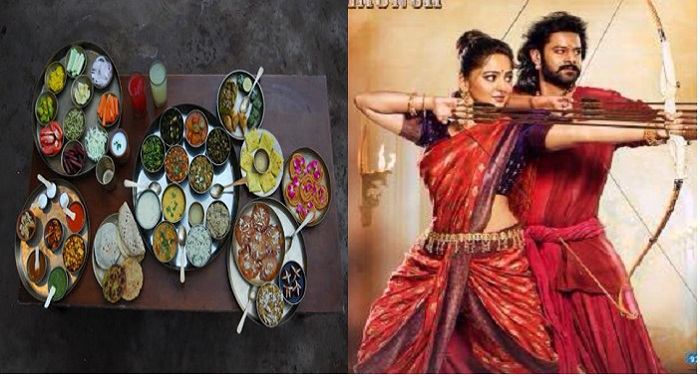 bahubali 1 'बाहुबली' फिल्म का नया ट्रेंड है 'बाहुबली थाली'