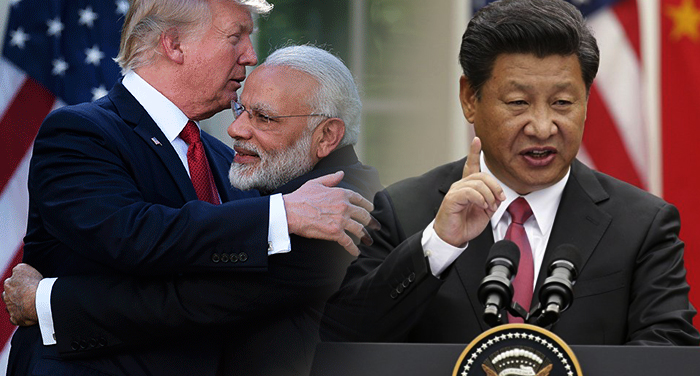chinese media, miffed, us, support, india,military clash