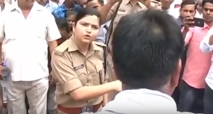 up police woman बुलंदशहर की लेडी सिंघम का हुआ तबादला