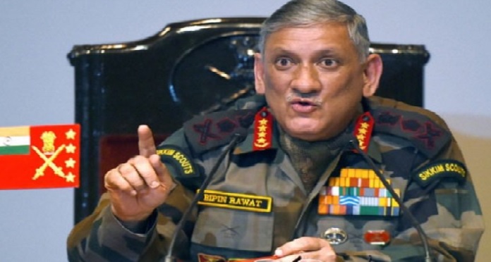  army chief, bipin rawat, doklam, chaina, standoff, pakistan, sikkim