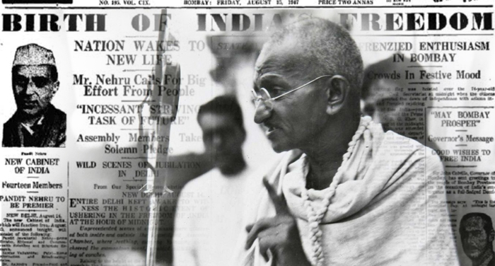 gandhi 1 आजादी की लड़ाई में महात्मा गांधी की भूमिका