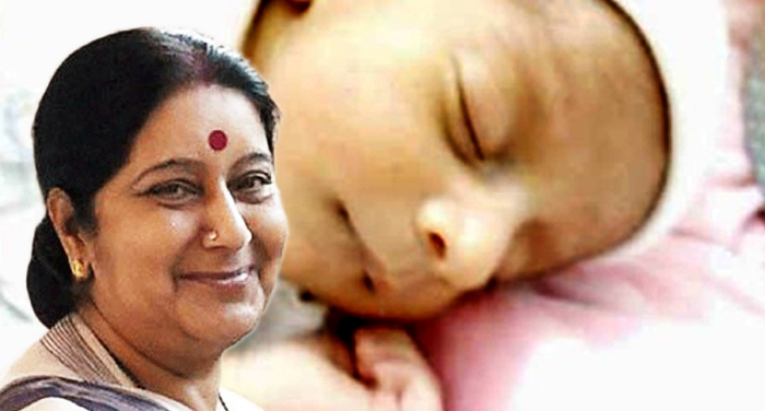 sushma swaraj pakistani visa child