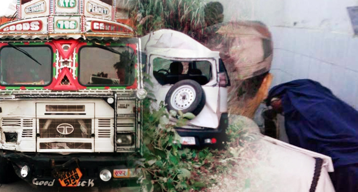 accident 1 बिहार: बेखौफ शराब माफियाओं ने ट्रक से पुलिसकर्मियों को रौंदा, 5 की मौत