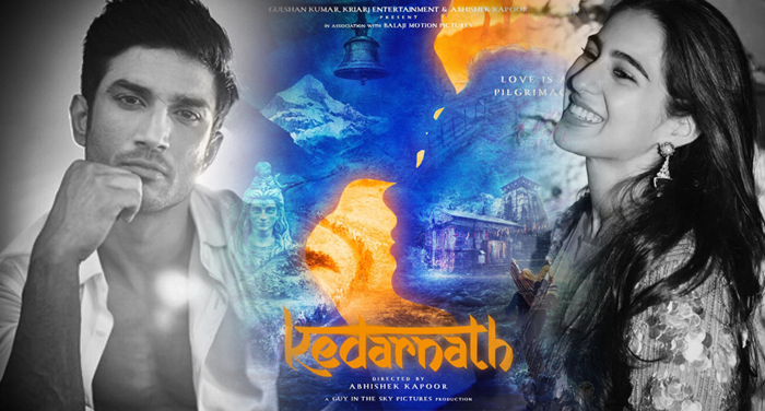 kedarnath film सारा अली खान और सुशांत सिंह राजपूत की फिल्म केदारनाथ का फस्ट लुक हुआ रिलीज