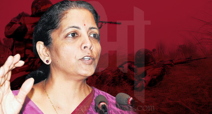 nirmala sitharaman and indian army रक्षा मंत्री का पदभार संभालने के 20वें दिन सेना ने दिखाया दमखम