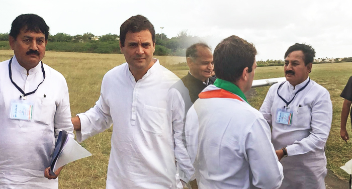 rahul gandhi 7 3 दिवसीय दौरे के लिए गुजरात पहुंचे राहुल गांधी, दिख सकता है राजनीतिक गठजोड़