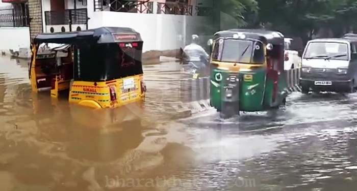 hydrabad चेन्नई: भारी बारिश के चलते स्कूल-कॉलेज बंद, 24 घंटे तक बारिश का अलर्ट