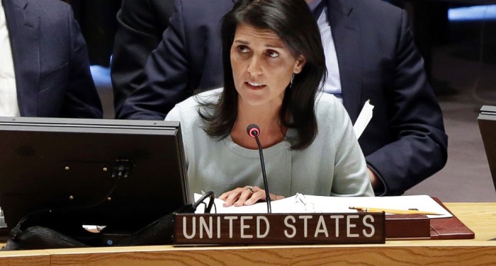AP nikki haley cf संयुक्त राष्ट्र में उठा ईरान का मुद्दा, अमेरिका ने बताया मानवाधिकार का उल्लंघन
