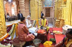 Fh L5WvWIAAlw 2 गुजरात : वेरावल में PM मोदी की रैली, सोमनाथ मंदिर में की पूजा-अर्चना, PM बोले प्रदेश को विकसित करना हमारा लक्ष्य